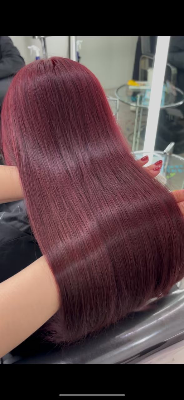 cherry red without bleach busan seomyeon haju 01